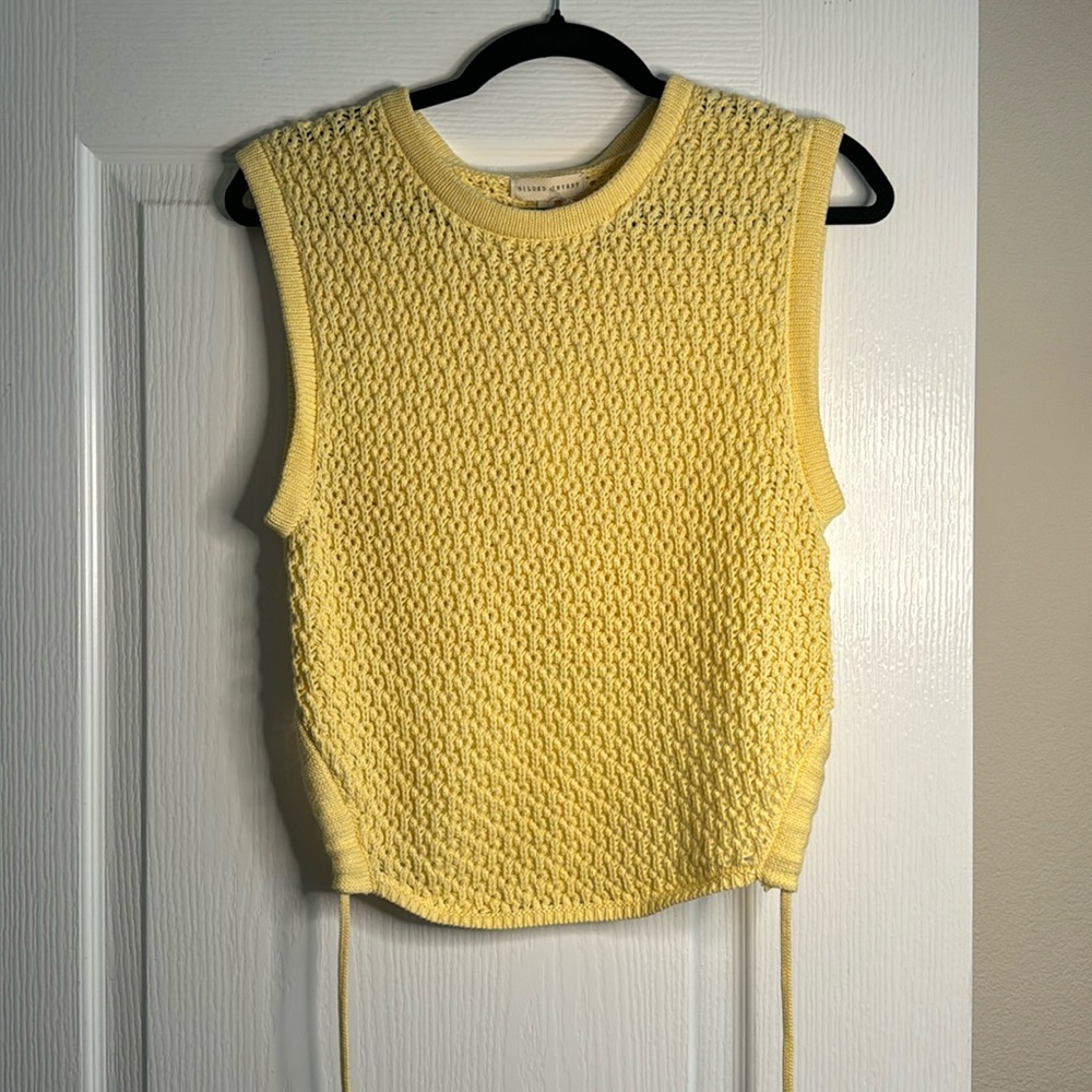 Summer sweater tank top